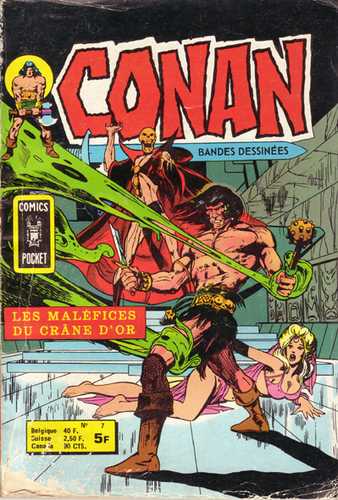Scan de la Couverture Conan Comics Pocket n 7